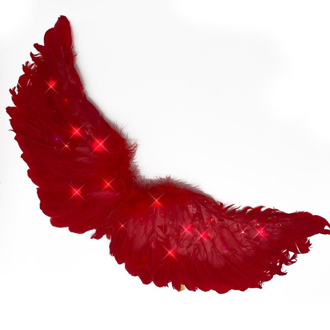 Engelen Vleugels Met LichtjesMiddelgrote Kinderen (Maat M)