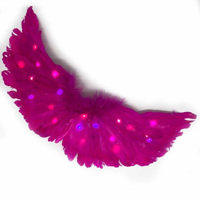 Engelen Vleugels Met LichtjesMiddelgrote Kinderen (Maat M)