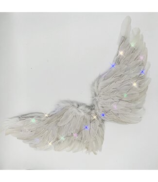Engelen Vleugels Met Lichtjes Middelgrote Kinderen (Maat M)