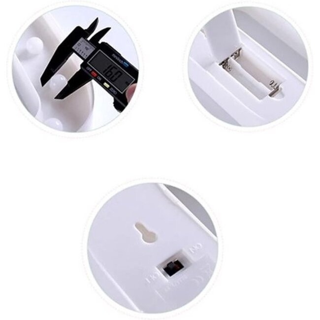 Lichtgevende Letters HOME - Wit - LED