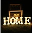 Lichtgevende Letters HOME - Wit - LED
