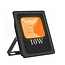 LED Bouwlamp Oranje - 10 Watt - Plat