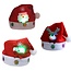 Kerstmuts Met Lichtjes Setje - 3 stuks - Kids - LED