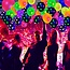 Neon Blacklight Ballonnen Set - 5 Stuks