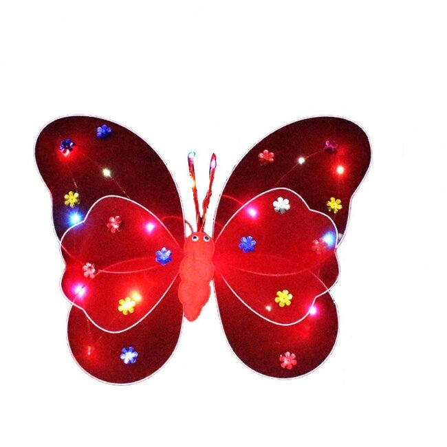 Lichtgevende Vlinder Vleugeltjes - Voor meisjes - LED
