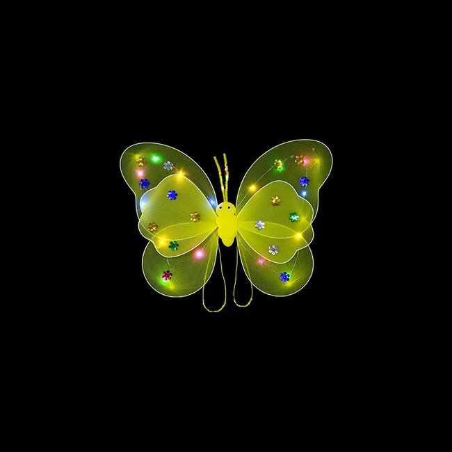 Lichtgevende Vlinder Vleugeltjes - Voor meisjes - LED