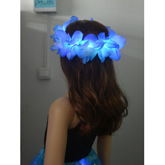 Lichtgevend Haarband - LED - Blauw