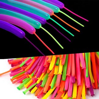 Modelleer Ballonnen 35 Stuks - 7 kleuren - 130 cm + Ballon pomp