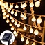 Tuinverlichting Bolletjes Lichtsnoer - 5 Meter - Zonne-energie - Warm Wit