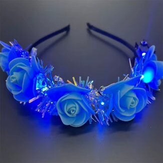 Bloemen Haarband met Lichtjes