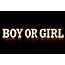 Lichtgevende Letters GIRL - Wit - LED - Gender Reveal
