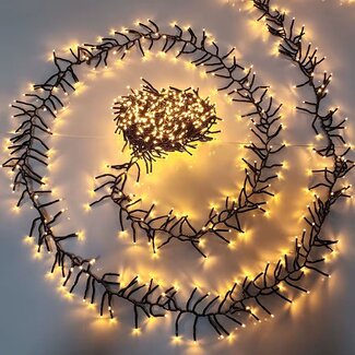 Cluster Kerstverlichting - Warm wit - Voor Buiten