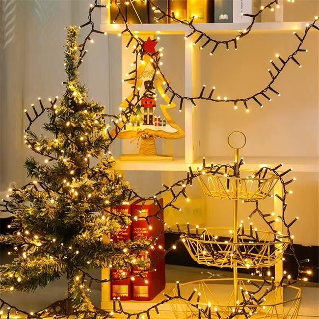 Cluster Kerstverlichting - Warm wit - Voor Buiten
