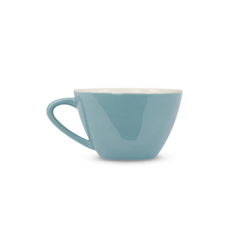 Rössler Porzellan Rössler Kaffeetasse 60s blau