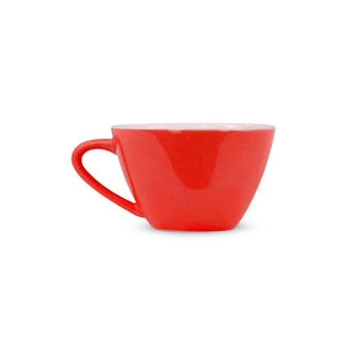 Rössler Porzellan Rössler Kaffeetasse 60s rot