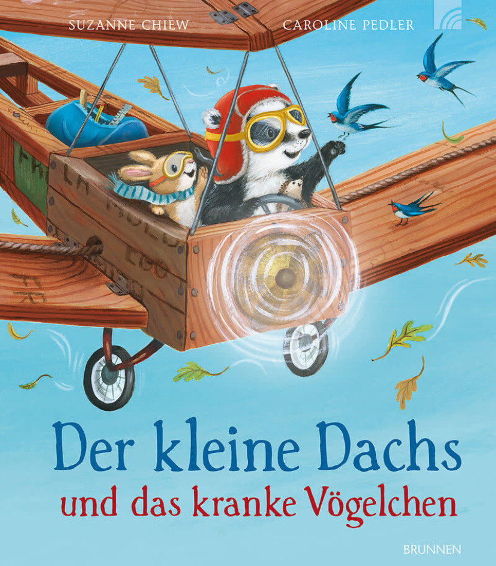 Brunnen Der kleine Dachs und das kranke Vögelchen