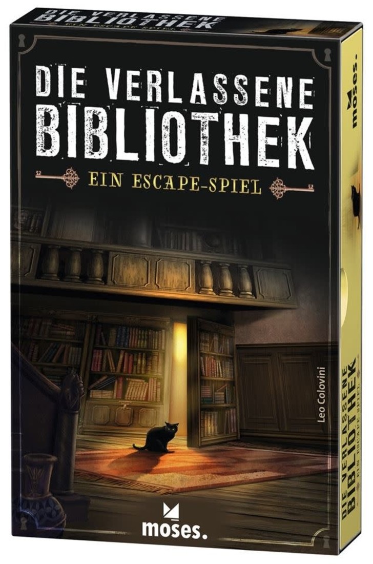 moses Rätselspiel Die verlassene Bibliothek