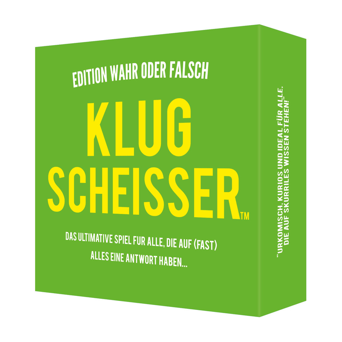 kylskapspoesi Klugscheisser - Wahr oder falsch