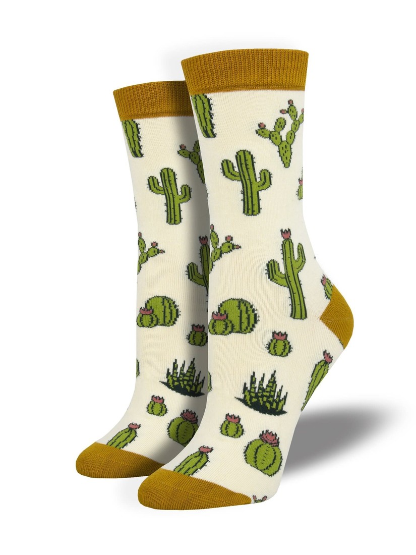 Socksmith Damensocken «King Cactus Ivory»