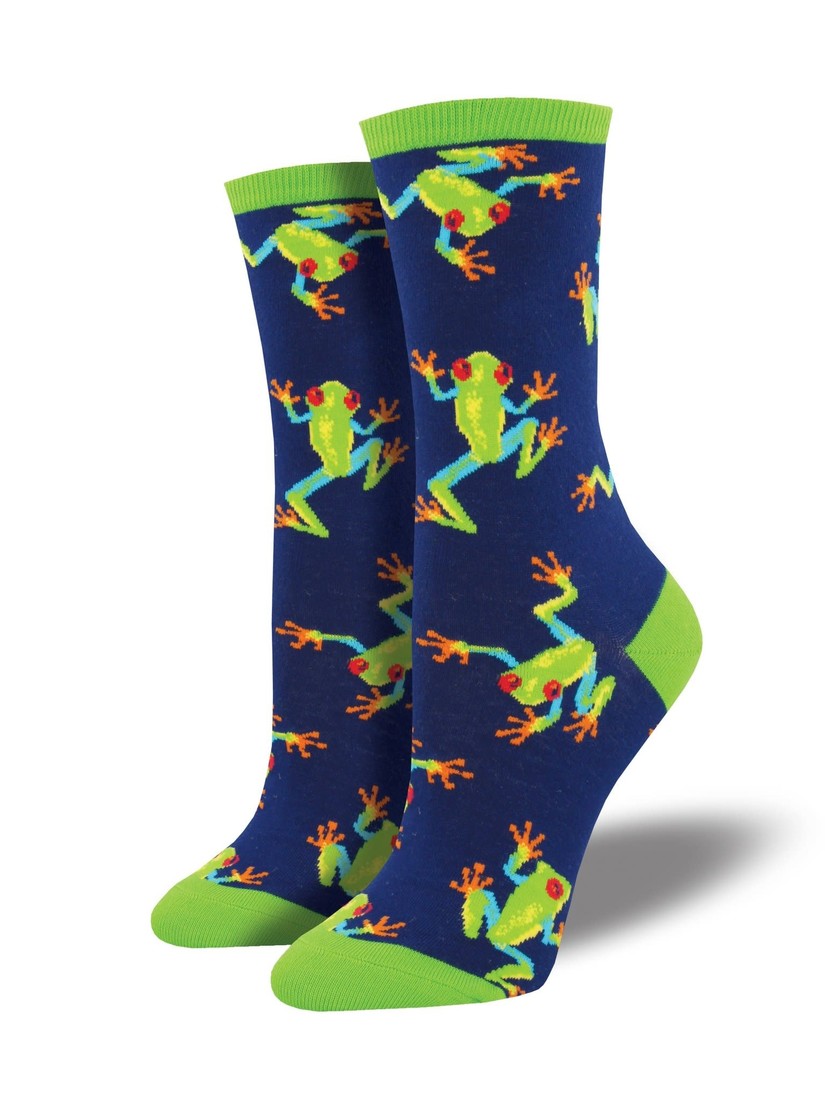 Socksmith Damensocken «Tree Frogs»