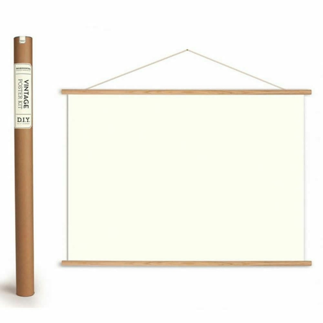 Posterhalterung Horizontal