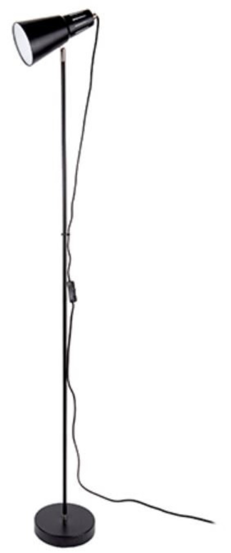 Stehlampe schwarz