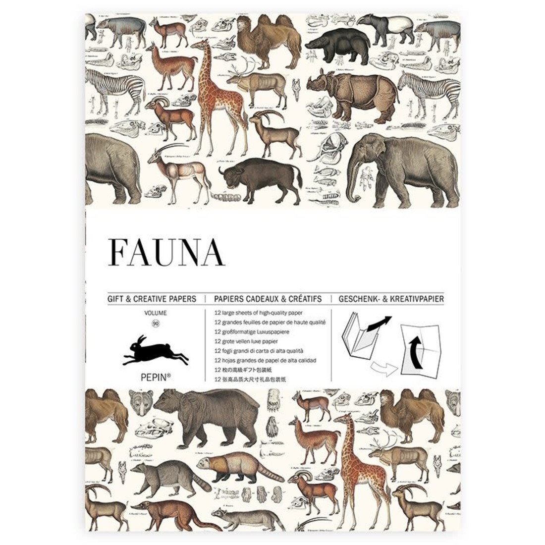 Pepin Geschenkpapier «Fauna»