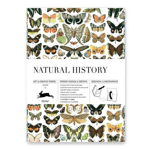 Pepin Geschenkpapierbögen «Natural History»