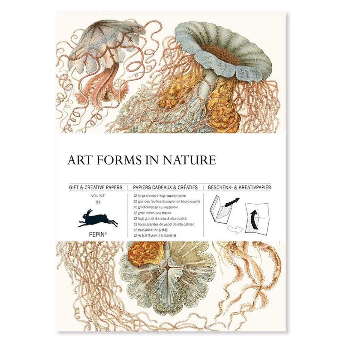 Pepin Geschenkpapierbögen «Art Forms in Nature»