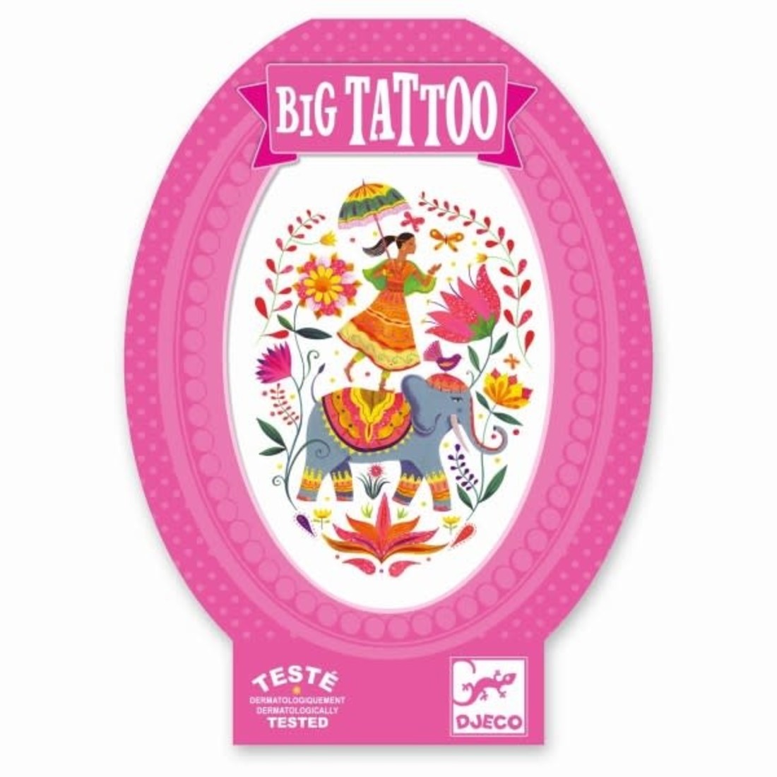Djeco Tattoos «Indische Rose»