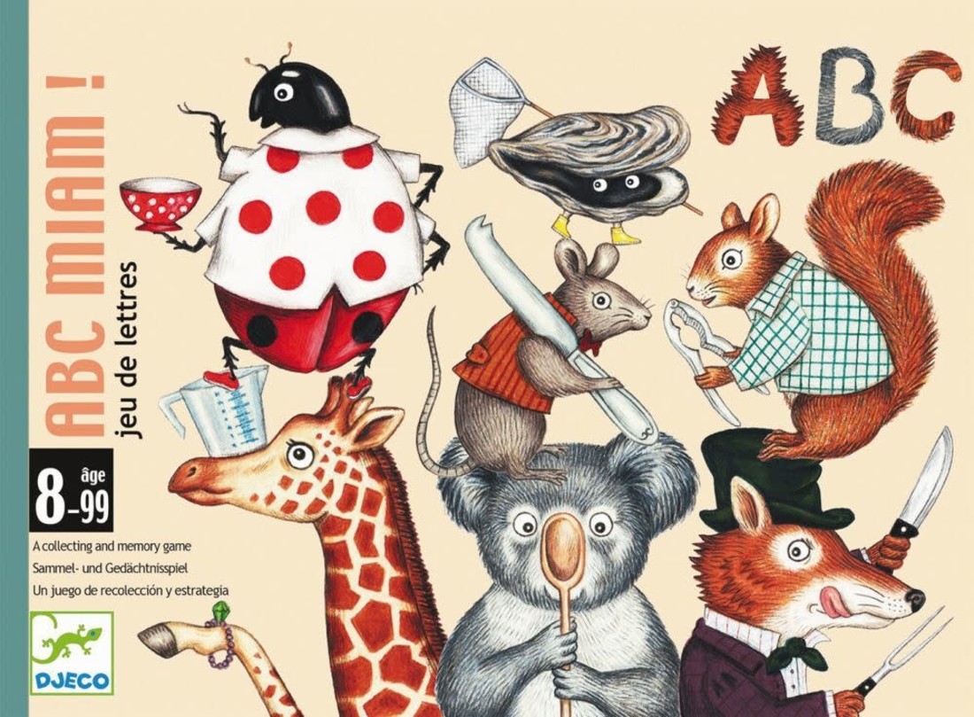 Djeco Kartenspiel «ABC Miam»