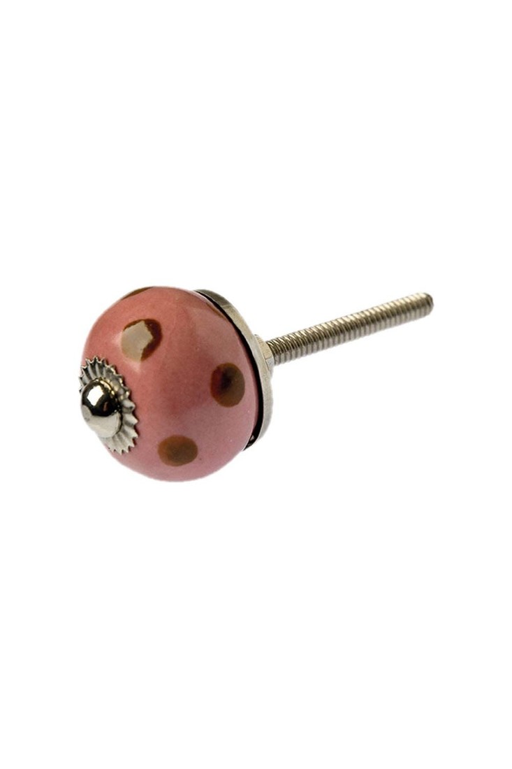 Tranquillo Knauf Punkte rosa-bordeaux Keramik
