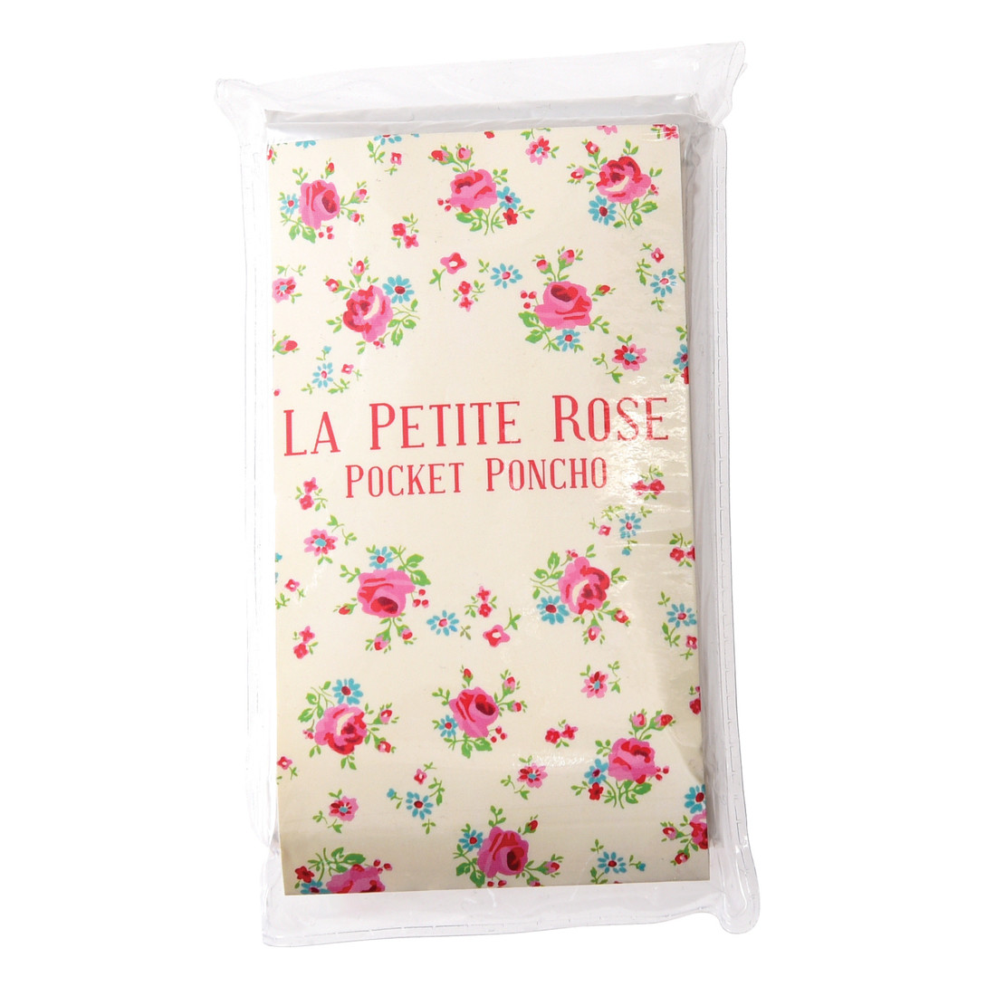 Rex International Regen Poncho «La Petite Rose»