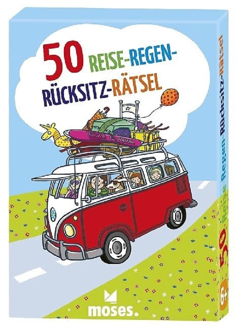 moses 50 Reise-Regen-Rücksitz-Rätsel