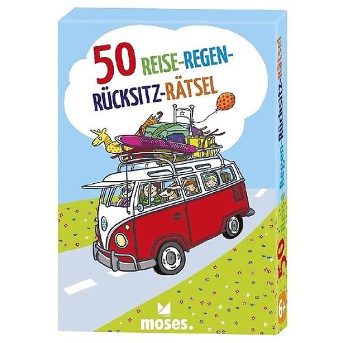 moses 50 Reise-Regen-Rücksitz-Rätsel