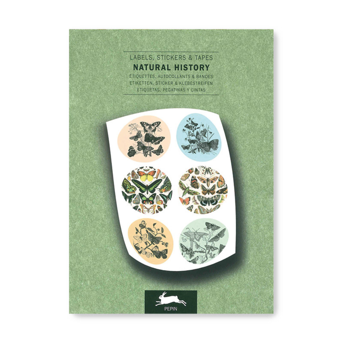Pepin Label & Stickerbook «Natural History»