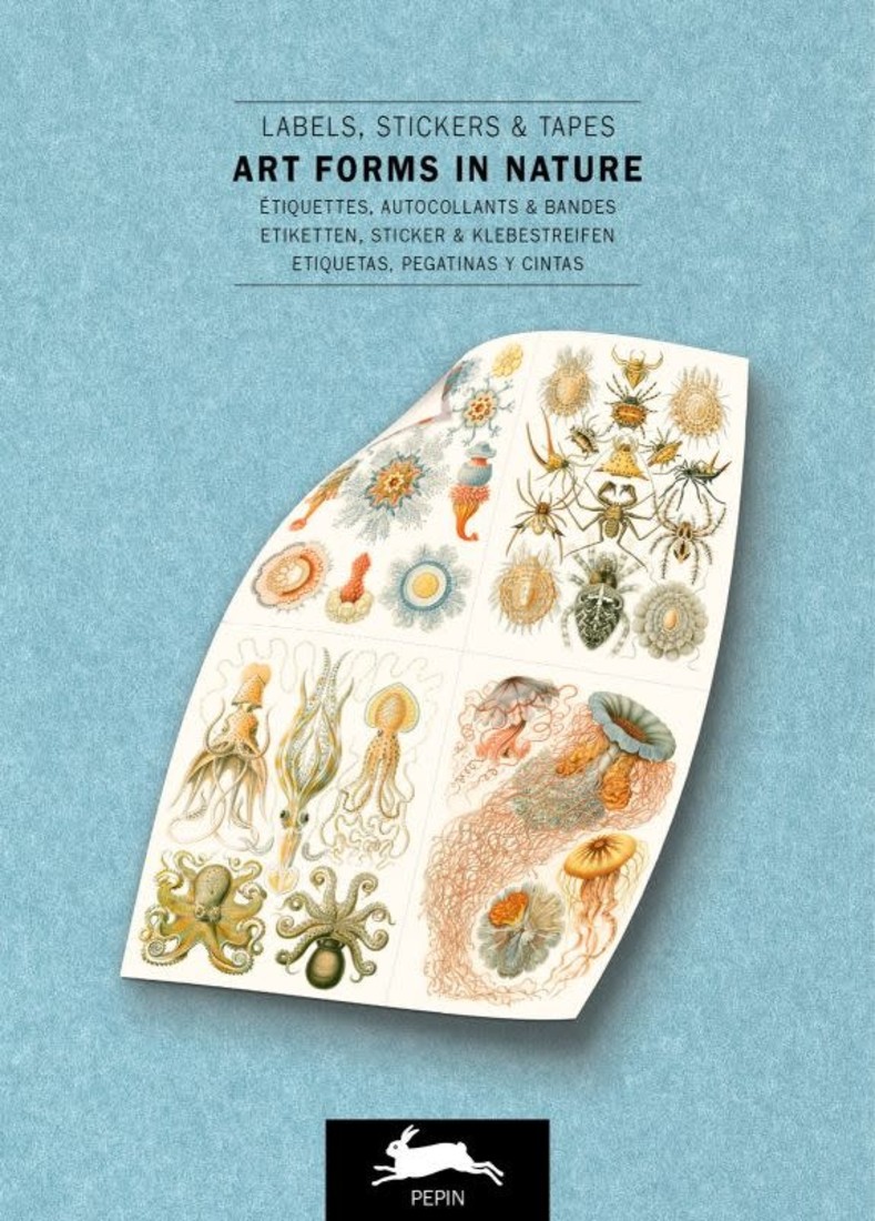 Pepin Label & Sticker Book - Art Forms in Nature