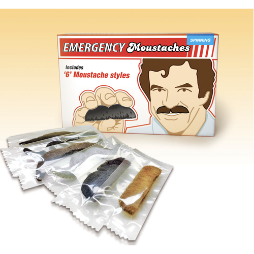 Gift Republic Notfall Schnurrbart-Set