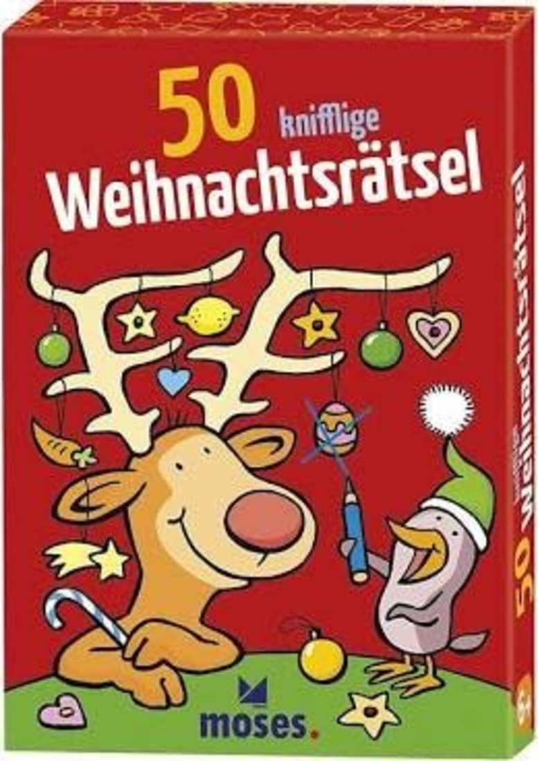 moses 50 knifflige Weihnachtsrätsel