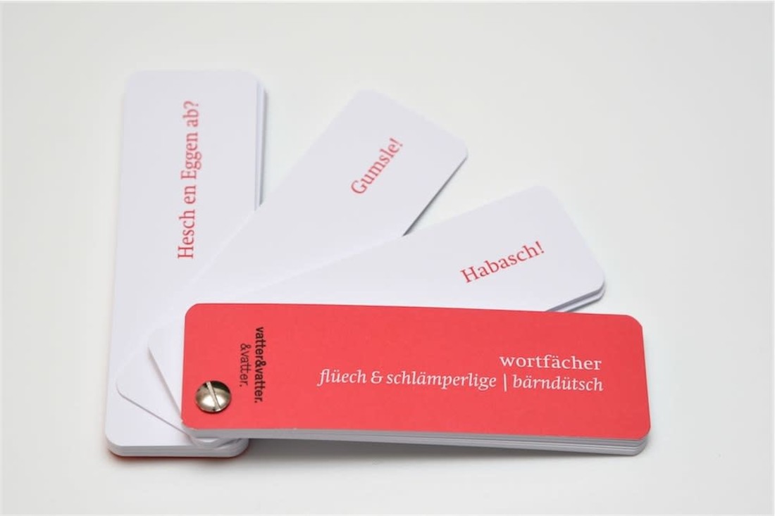 vatter&vatter Wortfächer Flüech & Schlämperlige