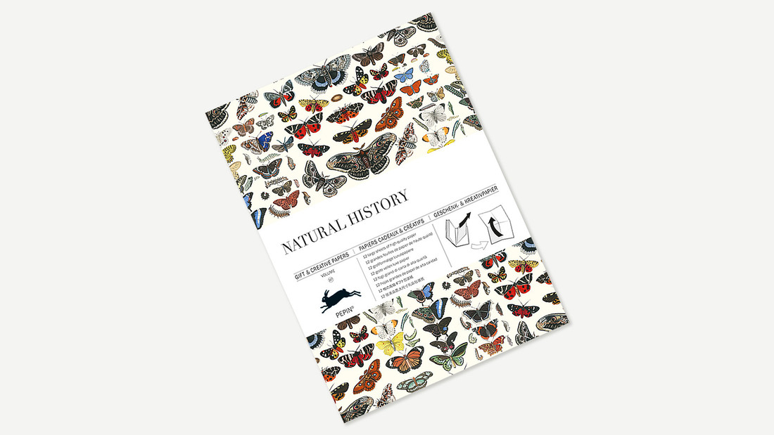 Pepin Geschenkpapierbögen «Natural History»