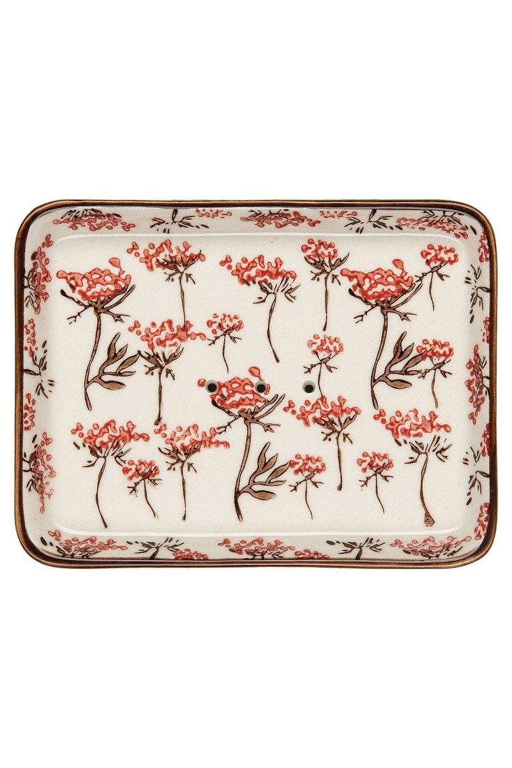 Tranquillo Seifenschale mit Blumen