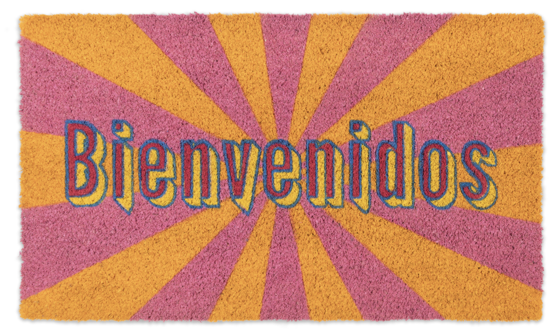 Fussmatte «Bienvenidos»
