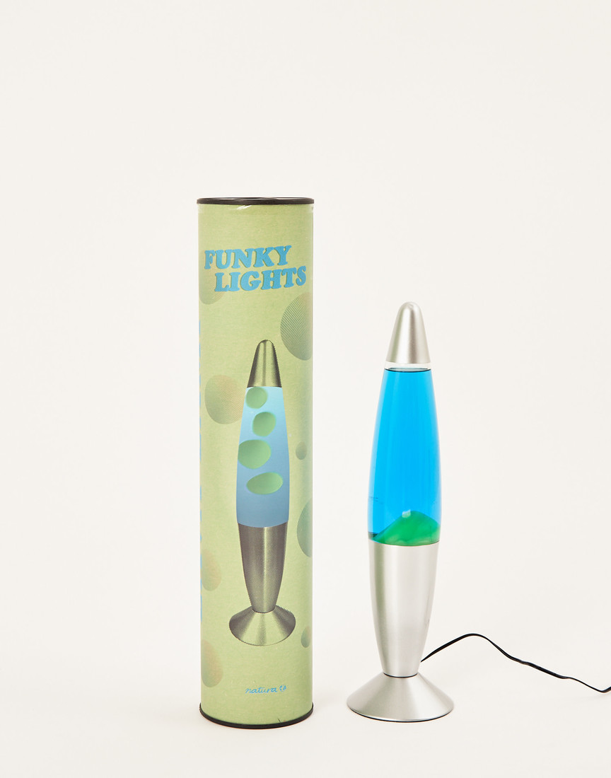 Zabriskie Studio 60s Lava Lampe blau