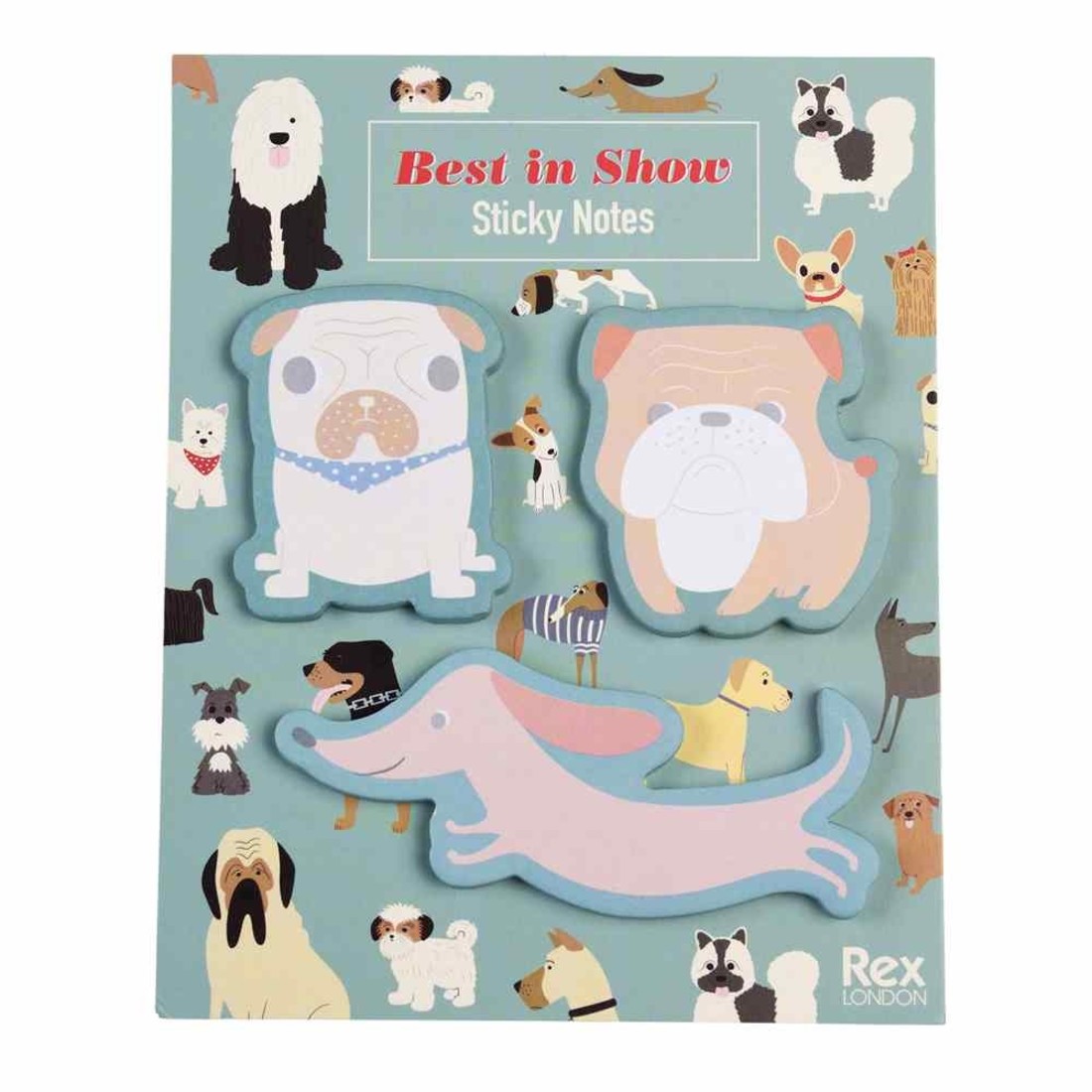 Rex International Notizblock Hunde