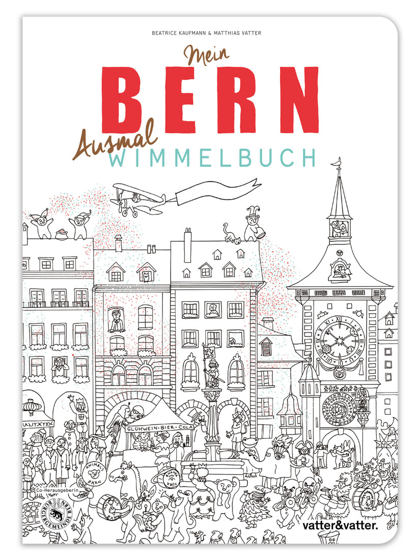 vatter&vatter Wimmelbuch zum ausmalen Bern