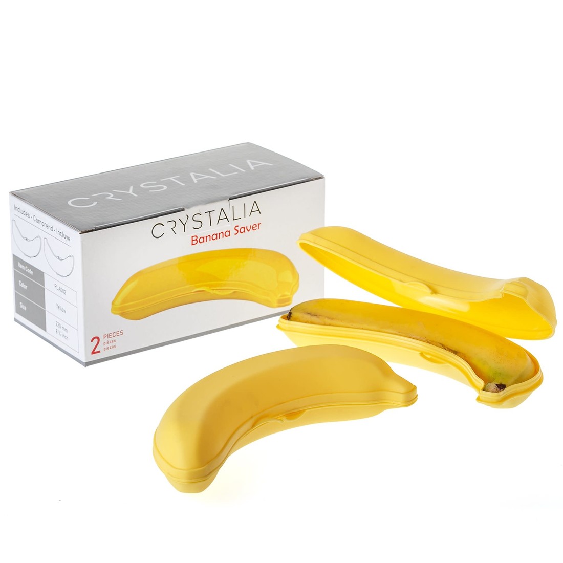 Crystalia Bananenhalterbox