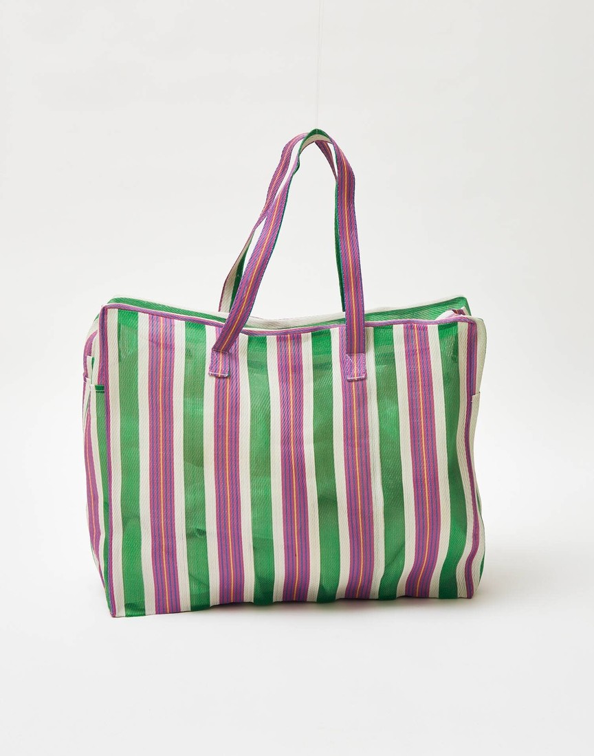 natura Tasche violett-grün