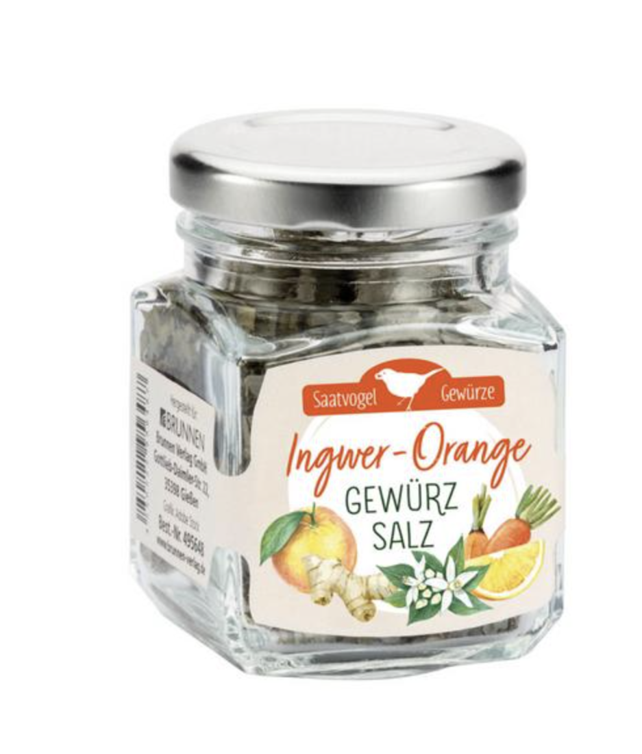Ingwer-Orange Gewürzsalz