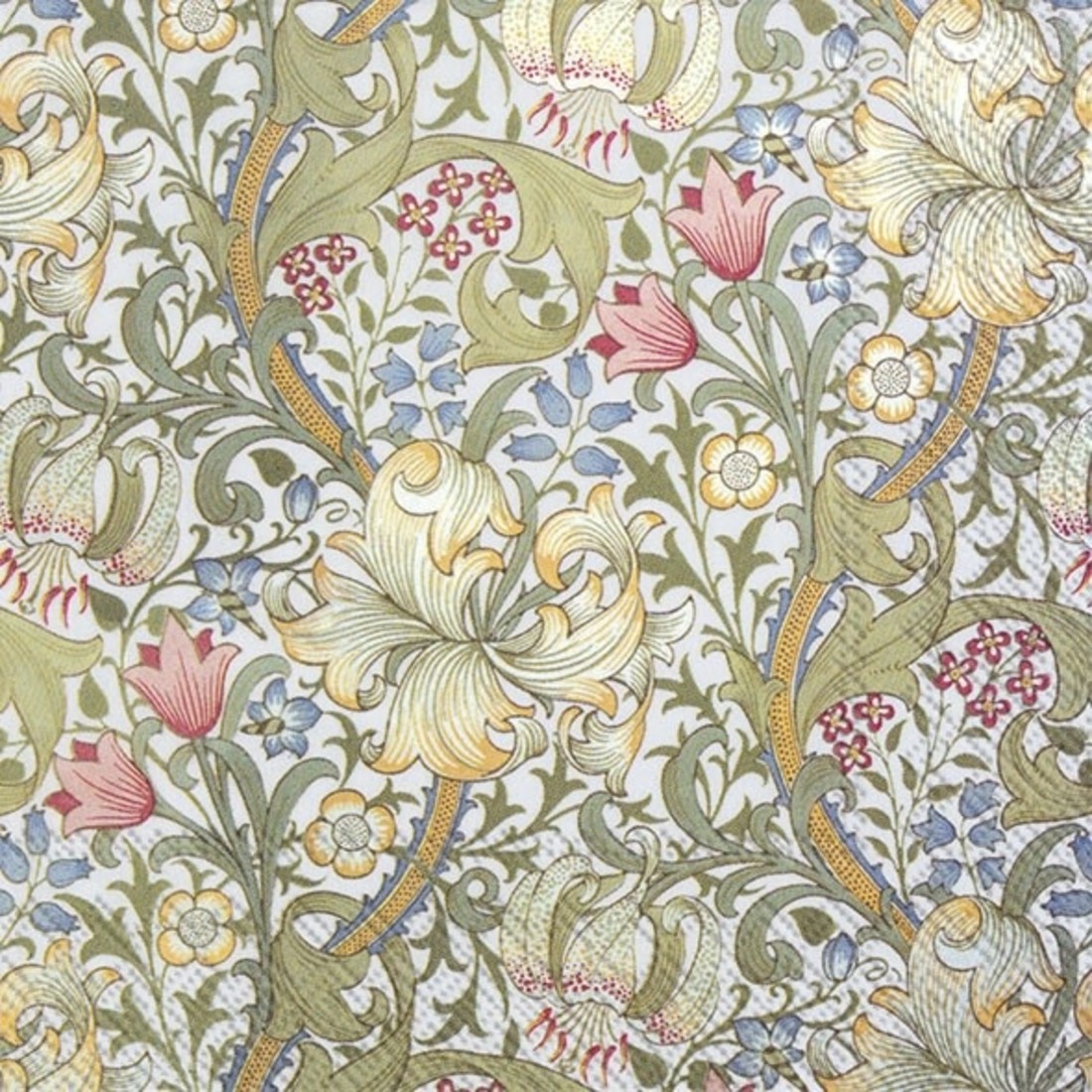 Ihr Papierservietten «Golden Lily»